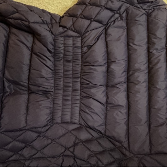 Michael Kors Dark Purple Puffer Coat - Picture 8 of 9